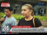 24 Oras: Ahente ng bahay at lupa na nambulsa umano ng bayad ng kanyang mga kliyente, arestado