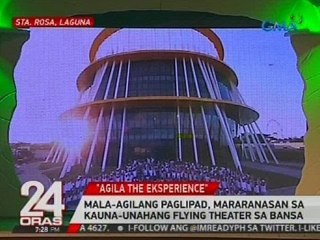 Mala-agilang paglipad, mararanasa sa kauna-unahang flying theater sa bansa