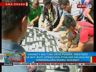 BP: Umano'y big-time drug pusher, arestado sa buy-bust operation