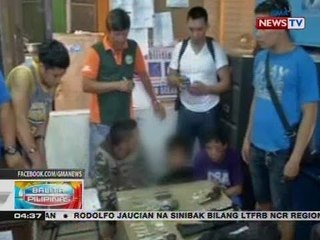 BP: Tatlong armadong lalaki, arestado matapos makipaghabulan sa mga pulis