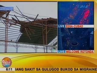 UB: 61 bahay, napinsala sa pananalasa ng buhawi sa Negros Occidental