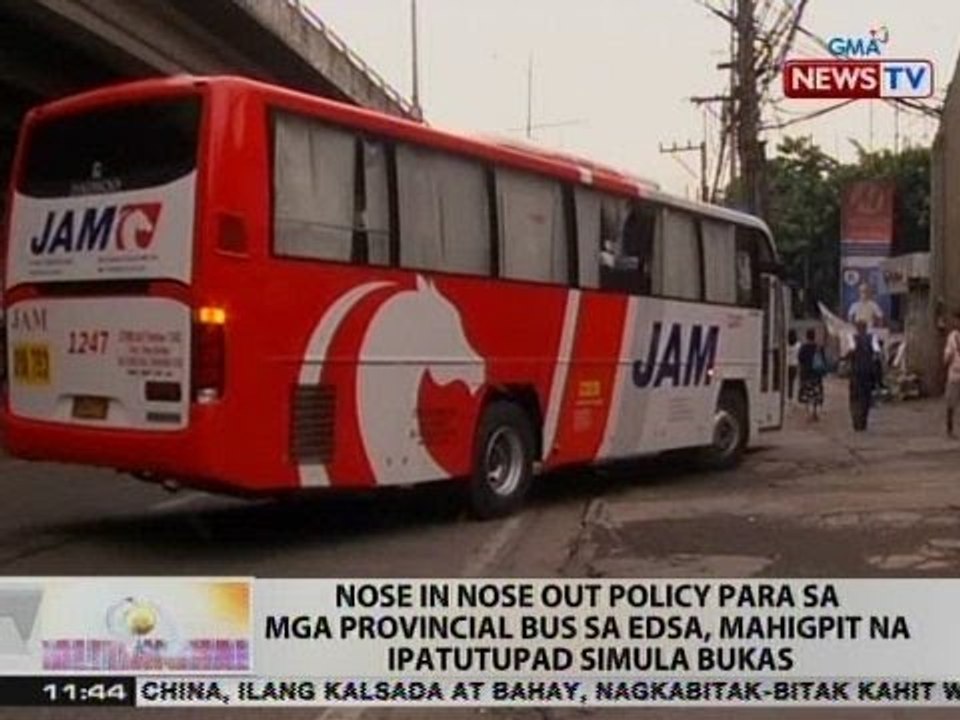 BT: 'Nose In, Nose Out Policy' para sa mga prov...
