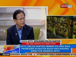 NTG: Panayam kay BuCor Dir. Gen. Atty. Benjamin Delos Santos