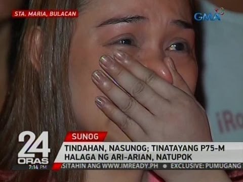 24 Oras: Tindahan, nasunog; tinatayang P75-M halaga ng ari-arian, natupok