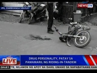 NTVL: Drug personality, patay sa pamamaril ng riding-in-tandem