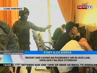 Resort and casino na pagmamay-ari ni Jack Lam, sinalakay ng mga otoridad