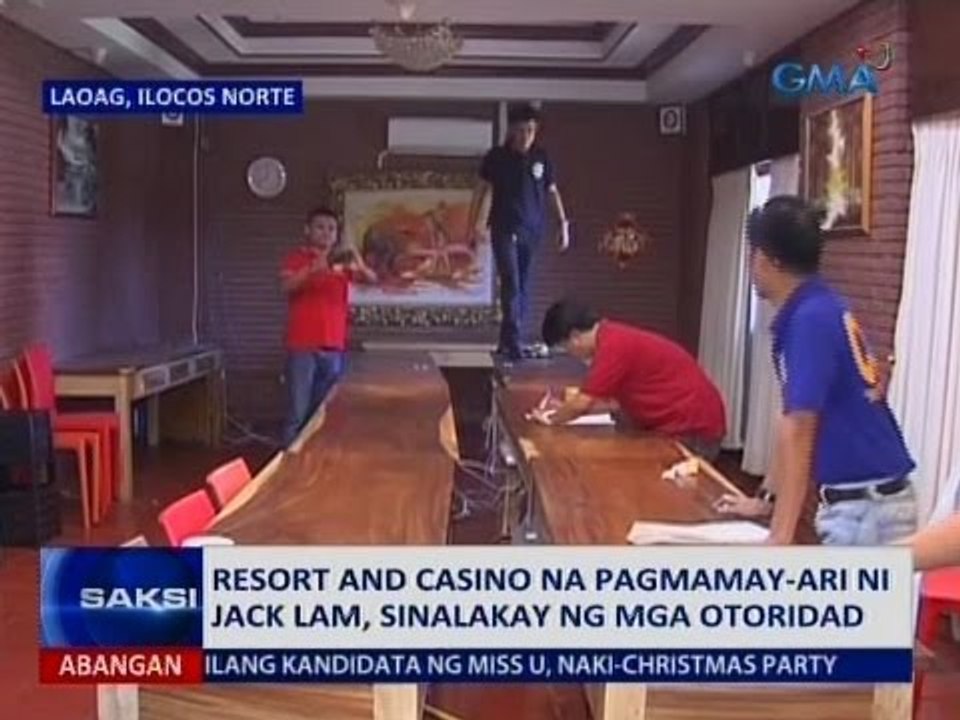 Saksi: Resort and casino na pagmamay-ari ni Jack   Lam, sinalakay ng mga otoridad