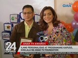 24 Oras: Ilang personalidad at programang Kapuso, kinilala ng Anak TV Foundation