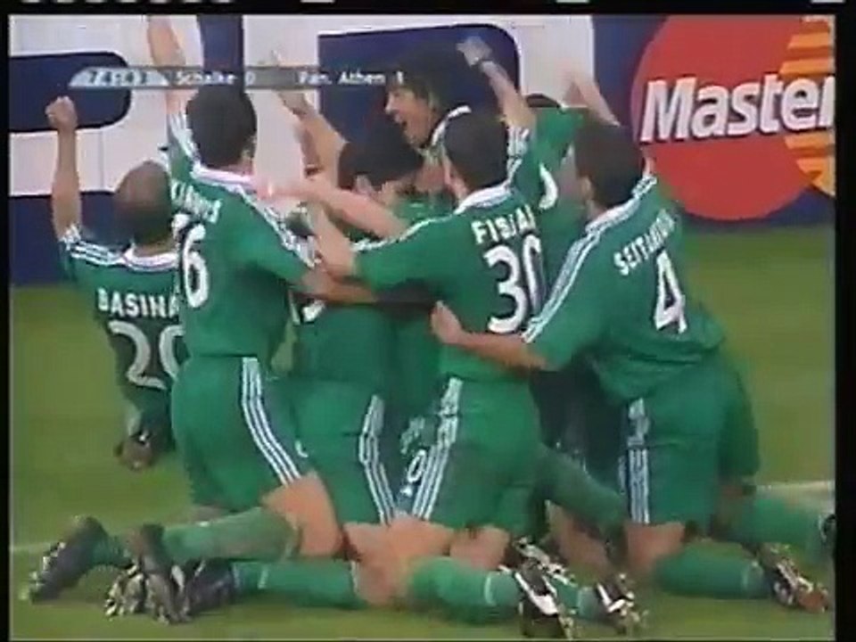11.09.2001 - 2001-2002 UEFA Champions League Group C Matchday 1 FC Schalke 04 0-2 Panathinaikos FC