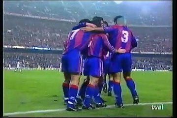 05.12.1995 - 1995-1996 UEFA Cup 3rd Round 2nd Leg Barcelona 3-1 Sevilla FC