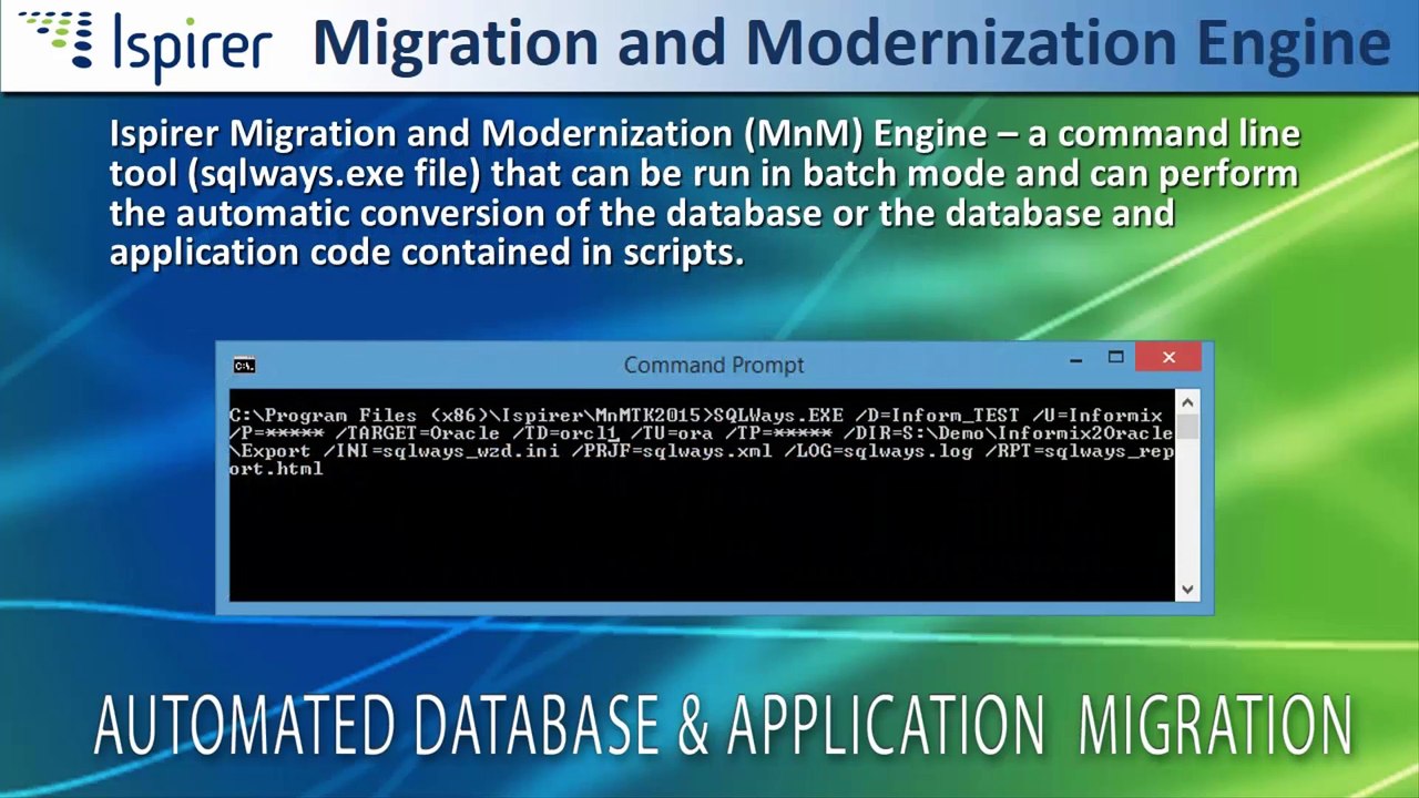 Demo di migrazione di un database da Oracle a Microsoft SQL Server