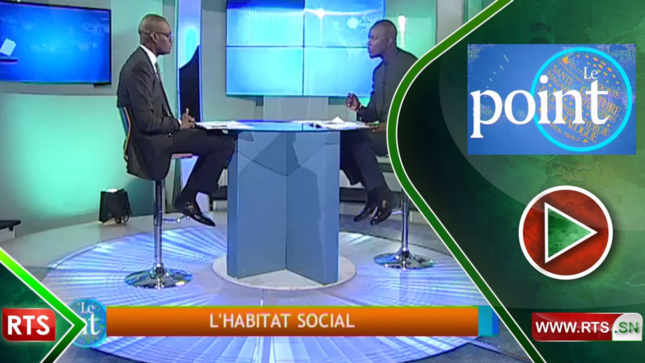 Le Point RTS1 avec Mamadou KASSE, DG SN HLM - du Mercredi 28 Décembre 2016