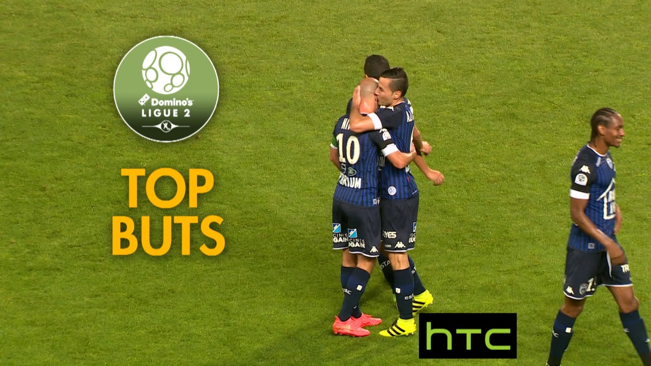 Top 3 buts ESTAC Troyes| mi-saison 2016-17 | Domino's Ligue 2