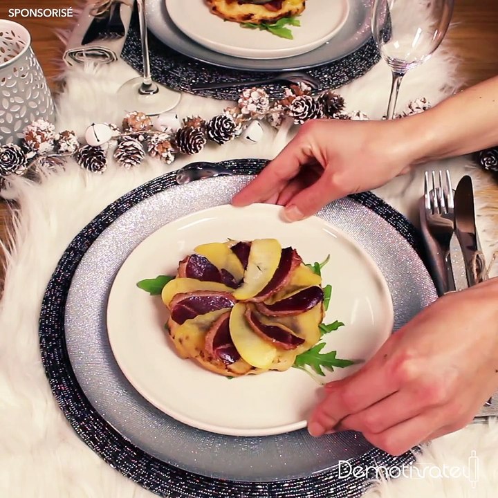 Des tartes tatins sucrées et salées à la pomme et au canard à réaliser pour le nouvel an, un vrai régale