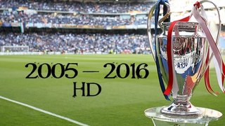 Final Champions League 2005 - 2016 | [Công Tánh Football]