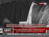 QRT: CBCP, binatikos ang anila'y kahinaan ng PNP sa pagpigil sa pagdami ng EJK sa bansa