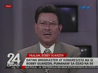 Dating brodkaster at kongresista na si Bobby Guanzon, pumanaw sa edad na 68
