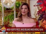 UB: Miss Puerto Rico, wagi bilang Miss World 2016