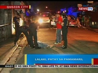 BP: Lalaki, patay sa pamamaril