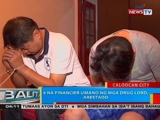 BP: 4 na financier umano ng mga drug lord, arestado