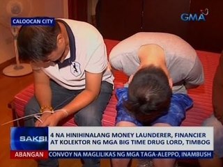 4 na hinihinalang money launderer, financier at kolektor ng mga big time drug lord, timbog