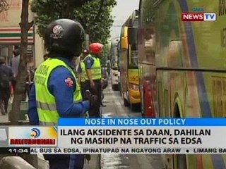 BT: Ilang aksidente sa daan, dahilan ng masikip na traffic sa EDSA