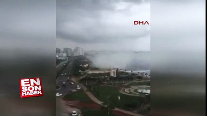 Mersin'de dev hortum | En Son Haber