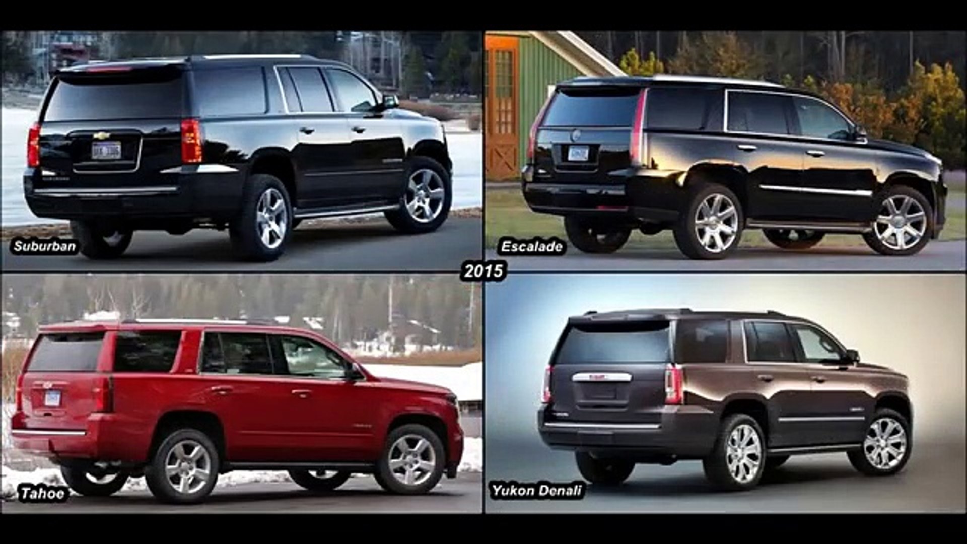 Suburban Vs Yukon >> 2015 Cadillac Escalade Vs Chevy Suburban Vs Gmc Yukon Suburban Vs Yukon >> 2015 Cadillac Escalade Vs Chevy Suburban Vs Gmc Yukon