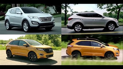 2015 Ford Edge Vs. 2015 Hyundai Santa FE - DESIGN!