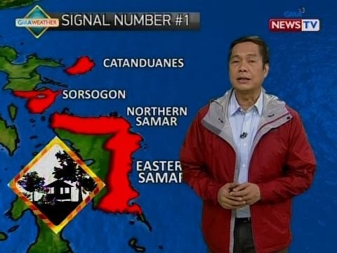 Bagyong Nina, posibleng lumakas pa at maging typhoon