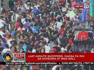 Mga bangko, halos maubusan daw ng malulutong na perang papel na pang-aguinaldo