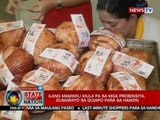 Ilang mamimili mula pa sa probinsya,   dumarayo sa Quiapo para sa hamon