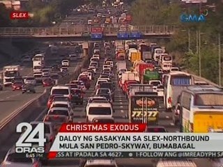 Southbound lane ng SLEX, maluwag ang daloy ng trapiko