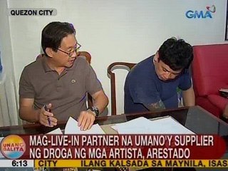 UB: Mag-live-in partner na umano'y supplier ng droga ng mga artista, arestado sa QC