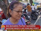 UB: Mas maraming Pinoy, nagsabing magiging masaya ang kanilang Pasko