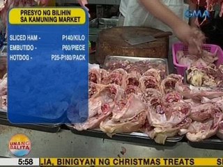 UB: Presyo ng bilihin sa Kamuning Market, alamin