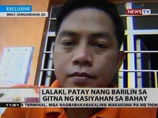 BT: Lalaki, patay nang barilin sa gitna ng kasiyahan sa bahay
