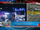 BP:  3 sasakyan, nagkarambola; 2 patay, 12 sugatan