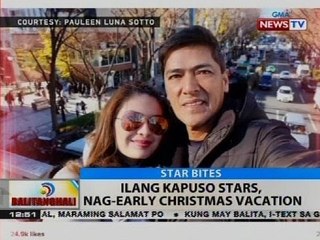 BT: Ilang Kapuso Stars, nag-early Christmas vacation