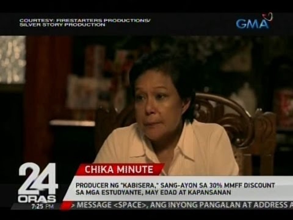 24 Oras: Nora Aunor, ganado sa pag-promote ng MMFF entry niyang "Kabisera" dahil sa suporta ng fans
