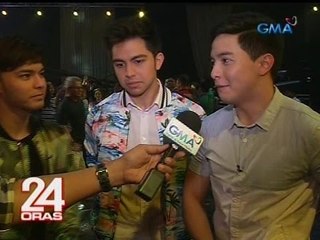 24 Oras: Alden, Kristoffer at Derrick, sa bahay magpa-Pasko at mag-aala chef sa pagluluto