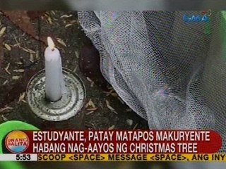 UB: Estudyante, patay matapos makuryente