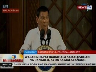 BT: Panayam kay Ramon Casiple, political analyst