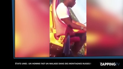 Etats-Unis : Un homme fait plusieurs malaises dans des montagnes russes (Vidéo)