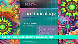 PDF [DOWNLOAD] BRS Pharmacology (Board Review Series) BOOK ONLINE