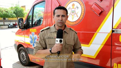 Vídeo mostra resgate do corpo de bombeiros em acidente
