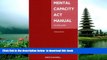 Free [PDF] Download Mental Capacity Act Manual Richard Jones BOOK ONLINE