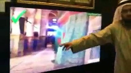 لأول مرة على الأنترنت تعرض السعودية مشاهد لقبر الرسول من الداخل سبحان الله