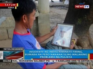 Insidente ng indiscriminate firing, bumaba na pero nananatiling malaking problema ng pulisya