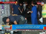 BP: 7 patay sa pamamaril ng mga nakamotorsiklong salarin